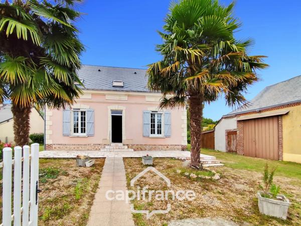 Maison à vendre 4 pièces BESSE SUR BRAYE (72) - terrain 1930 m² -