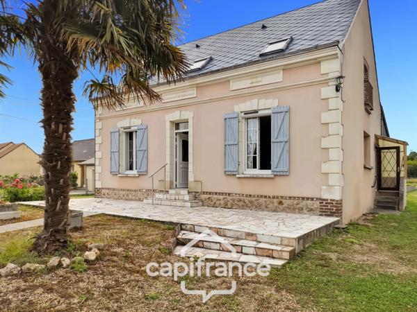 Maison à vendre 4 pièces BESSE SUR BRAYE (72) - terrain 1930 m² -