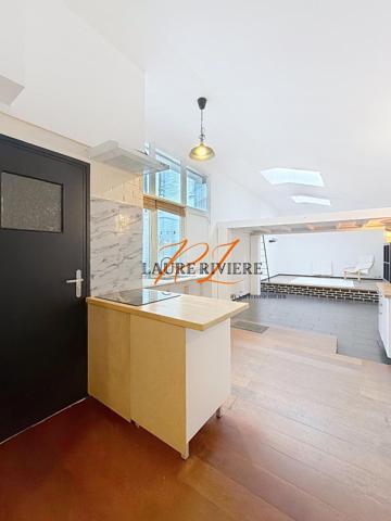 Grand 2  pièces atypique – Esprit loft – Garage attenant – Lille