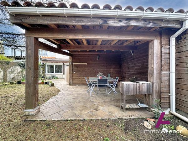 Maison avec jardin et stationnement 120,45m2 - PESSAC MADRAN