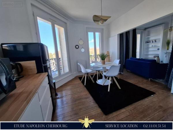 Appartement à louer à Cherbourg-en-Cotentin dans la Manche (50100), ref : 50040-L375