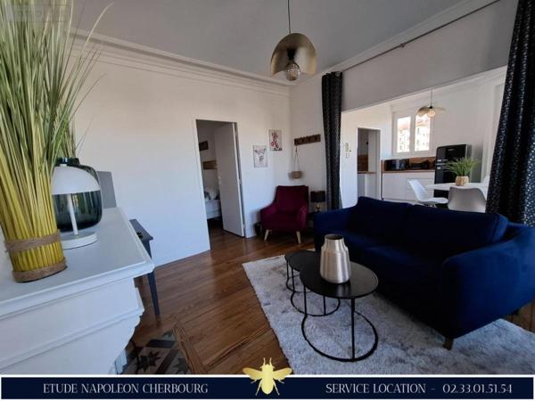 Appartement à louer à Cherbourg-en-Cotentin dans la Manche (50100), ref : 50040-L375