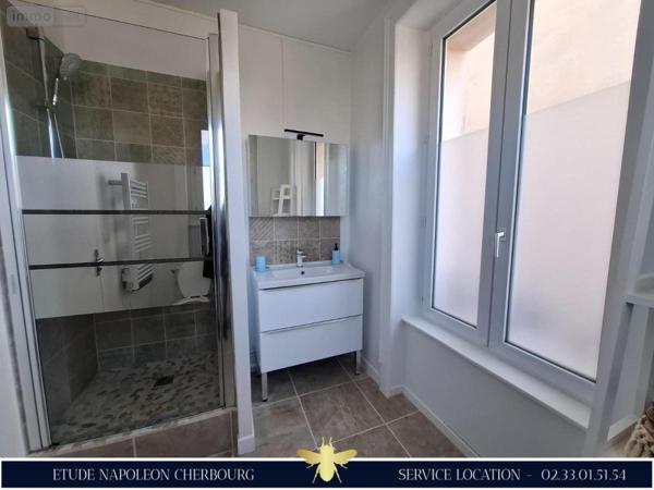 Appartement à louer à Cherbourg-en-Cotentin dans la Manche (50100), ref : 50040-L375