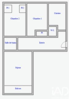 Appartement à vendre 3 pièces 58,36 m² Caen