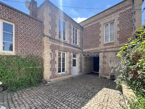 A seulement 1h30 en train de Paris, cette charmante maison , empreinte d’histoire, est  idéalement située dans une commune offrant toutes les commodités nécessaires au quotidien.

Répartie sur plusieurs niveaux, cette demeure de caractère du 17 ème siècle  a été entièrement rénovée avec soin, et allie  le cachet de l’ancien au confort contemporain ; ses  beaux volumes , ses matériaux anciens et son  atmosphère chaleureuse offrent des espaces de vie généreux, parfaitement adaptés à une vie de famille. l

Elle se compose d'une cuisine aménagée avec un espace repas, d'un superbe salon avec parquet en chevrons, d'un second salon avec bibliothèques (ou bureau) , de toilettes ainsi que d'une salle à manger de 35 m2 conviviale et fonctionnelle pour passer de bons moments en famille ou entre amis , et disposant d’un accès à un grenier aménageable.

Aux étages, l’espace nuit comprend quatre grandes chambres, offrant à chacun confort et intimité : une suite parentale de 35 m2 avec un  dressing et une salle d’eau, une seconde chambre de 17 m2 disposant de sa propre douche et de son lavabo, ainsi que deux autres chambres se partageant une agréable salle d’eau communicante avec toilettes .

Une cave compartimentée et une lingerie viennent compléter ce bien.

Aux beaux jours, vous pourrez profiter d'un très bel extérieur, totalement clos de murs, qui dispose d'une cour pavée en entrée, d'une terrasse et d'une pergola  donnant   sur un joli jardin fleuri.

Un garage avec porte motorisée vous permettra de garer vos véhicules, et vous pourrez également disposer d'un espace atelier.

Des prestations qualitatives pour ce bien telles que des menuiseries PVC ou bois double vitrage, un adoucisseur, des façades rejointoyées, toiture en ardoises, chauffage au gaz de ville , des matériaux anciens ( cheminées en marbre, parquets, moulures ) ....

Cette maison est parfaite  pour une famille à la recherche d’espaces, de confort et de tranquillité, tout en ayant toutes les commodités à proximité ( écoles, commerces, collège) ainsi que les transports SNCF.

CONTACTEZ MOI POUR UNE VISITE !