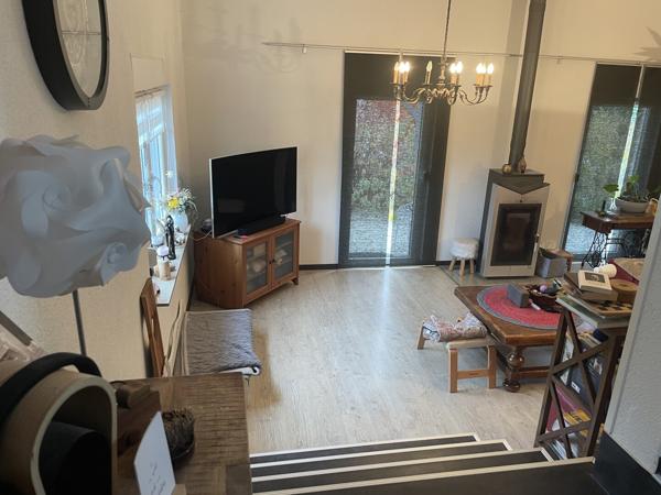 Maison familiale avec annexe chalet indépendant et piscine au calme