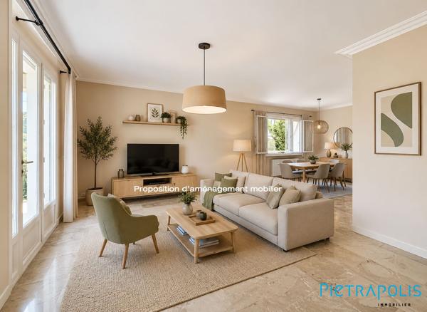 VÉNISSIEUX 69200 (GABRIEL PERI) – Maison individuelle 130 m² avec 4 Chambres dont studio indépendant, sous-sol complet et terrain clos de 662 m²