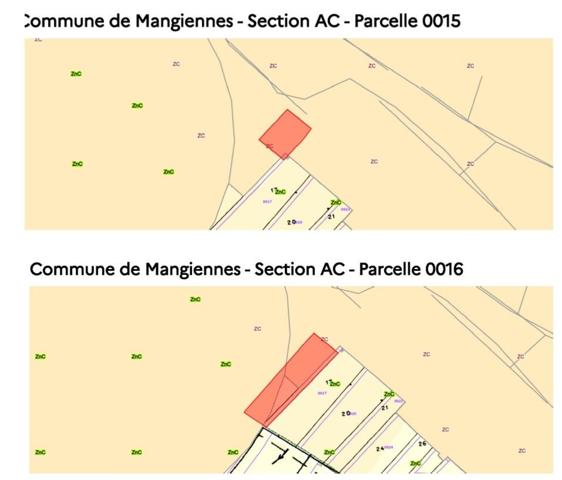 terrain à bâtir de 1165 m² à Mangiennes