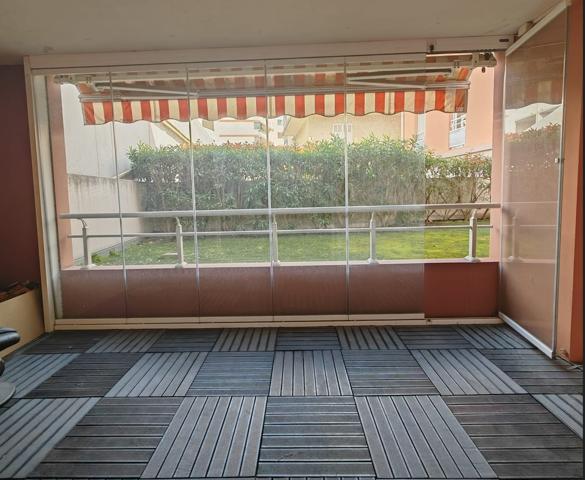 T3 DE 72M²(CARREZ)+ 10 M² TERRASSE+PKG 2MN PLAGE