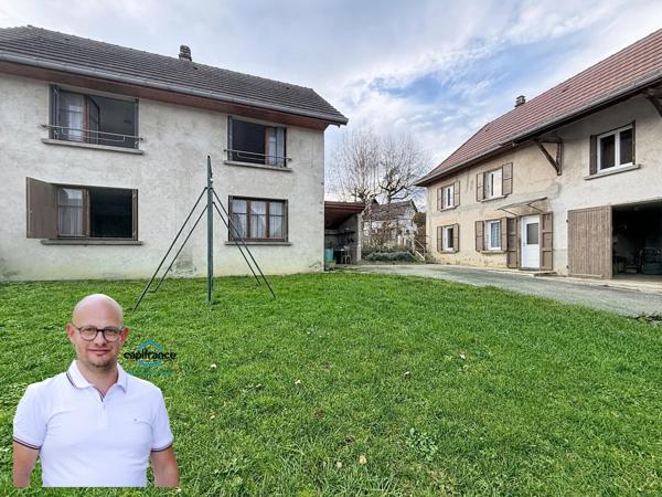 Maison à vendre 6 pièces SAINT JEAN D'AVELANNE (38) - 980m2 de terrain.