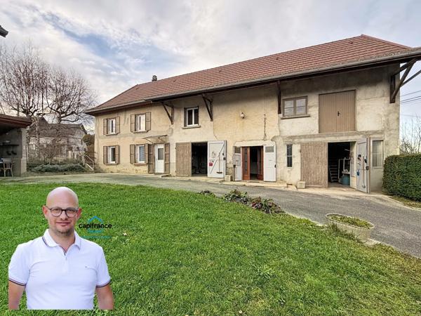 Maison à vendre 6 pièces SAINT JEAN D'AVELANNE (38) - 980m2 de terrain.