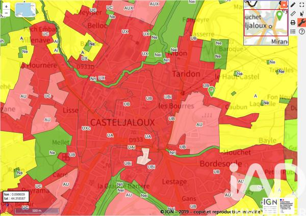 Terrain à vendre 3 685 m² Casteljaloux