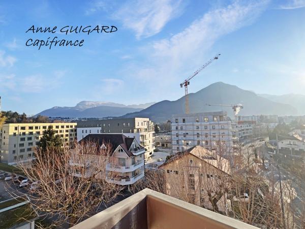 ANNECY-LE-VIEUX (74) - A 5 minutes à pied des Pommaries, beau 4 pièces d'angle en avant dernier étage