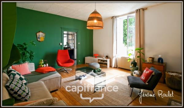 Maison en pierre 4 pièces SAINT MARTIN LA PALLU (86) Terrain 540 m², Dépendances