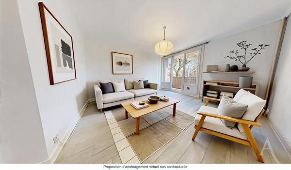 Appartement Grenoble 3 pièce(s) 57.85 m2