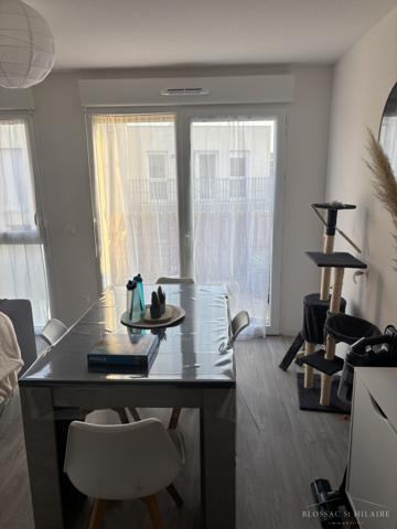 POITIERS EST Proche Facultés T2 de 39.60 m² avec balcon et parking