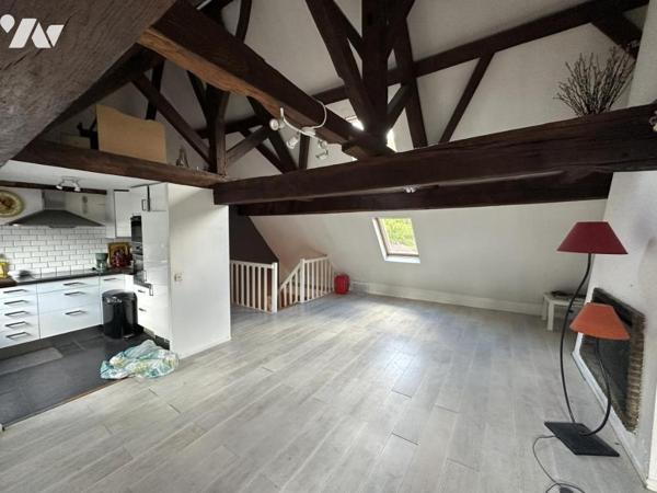 LILLE hypercente - duplex inversé en dernier étage avec parking