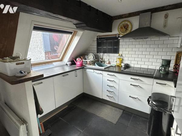 LILLE hypercente - duplex inversé en dernier étage avec parking