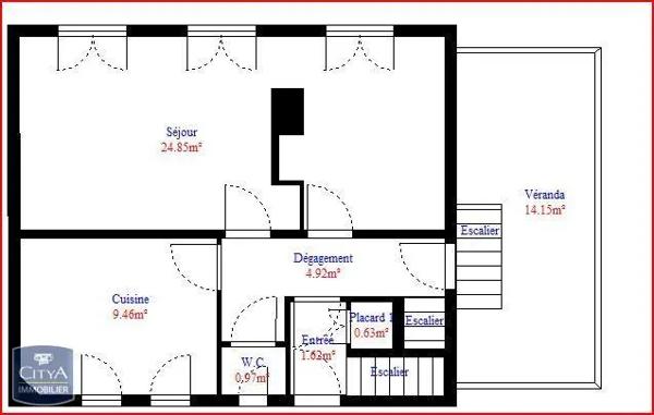Maison à vendre 5 pièces 98.62m² Sedan (08200)