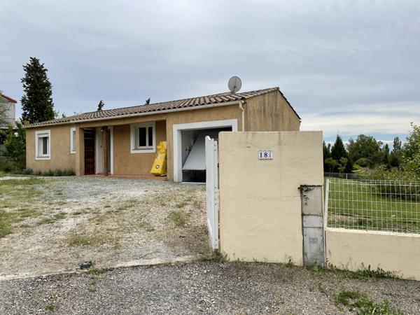 VILLA T4 DE PLAIN PIED AVEC GARAGE  Villepinte (11150)