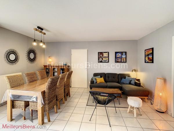 Centre Montmélian T4 de 78 m2 traversant au calme