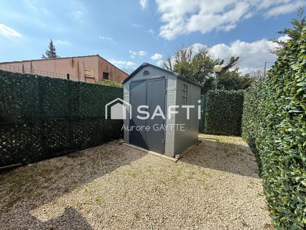 Maison T2 avec Jardin, une place de parking