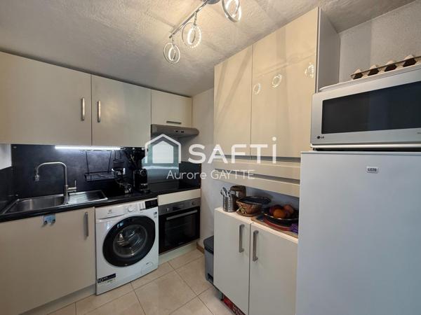 Maison T2 avec Jardin, une place de parking