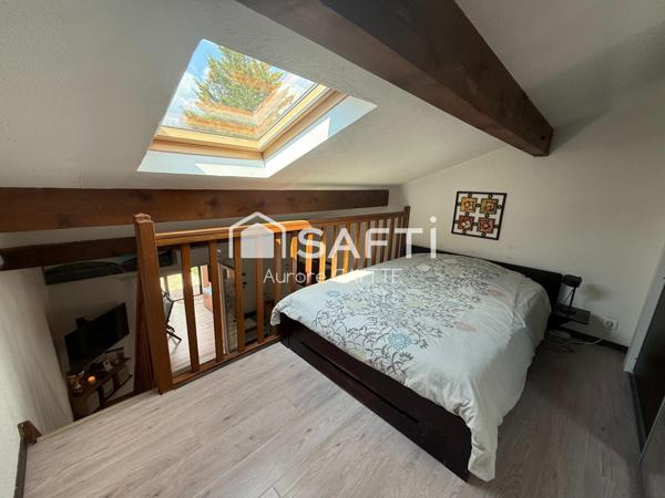 Maison T2 avec Jardin, une place de parking