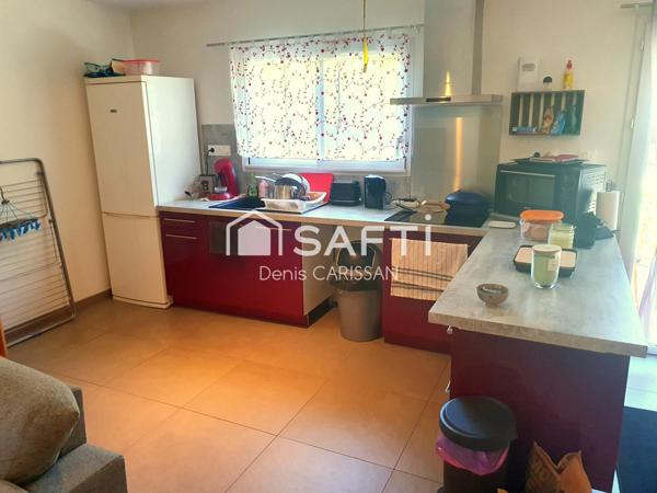 Maison T3 + Chalet bois T3 sur terrain de 1750 M²