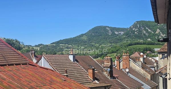Appartement à vendre avec grand balcon et vue dégagée - quartier calme de Salins-Les-Bains