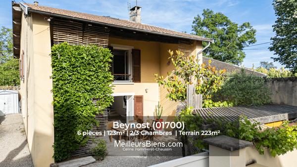 Maison de 123m²  sur terrain de 220m²