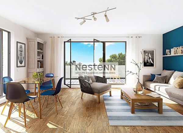 Appartement 2 chambres - NOUVELLE RESIDENCE 1 KM DES REMPARTS A GUERANDE !