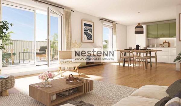 Appartement 2 chambres - NOUVELLE RESIDENCE 1 KM DES REMPARTS A GUERANDE !