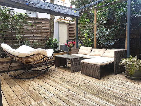 Terrasse exceptionnelle au coeur de Paris