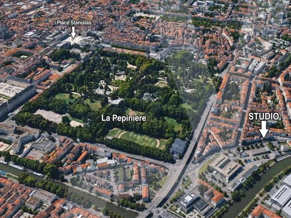 Studio meublé de 18 m² – Dernier étage – Nancy - 54000 Nancy - Réf 87314484