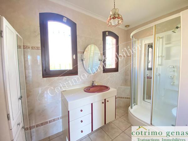 GENAS Maison 200m²+S/sol 180m² +Terrain 1186m²