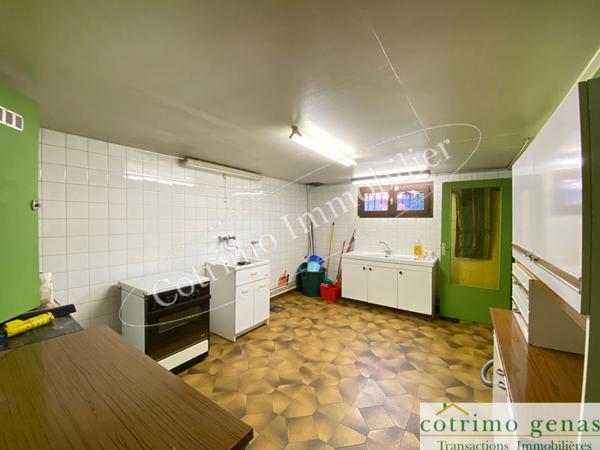 GENAS Maison 200m²+S/sol 180m² +Terrain 1186m²