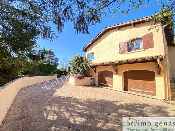 GENAS Maison 200m²+S/sol 180m² +Terrain 1186m²