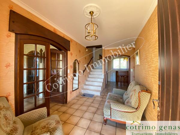 GENAS Maison 200m²+S/sol 180m² +Terrain 1186m²