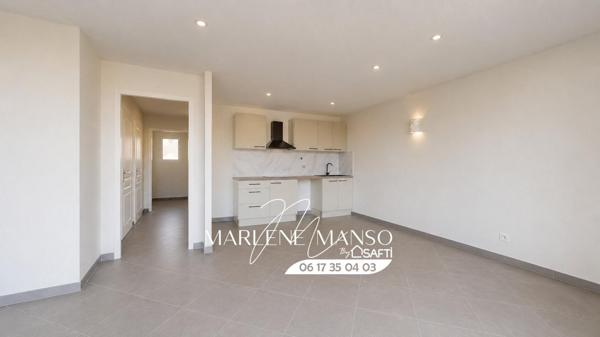 T3 lumineux de 68 m² avec jardin, terrasse et 2 places