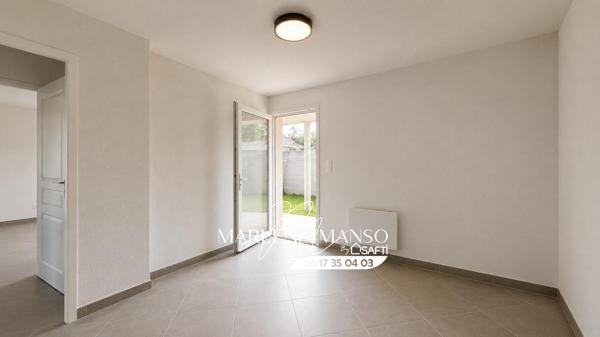 T3 lumineux de 68 m² avec jardin, terrasse et 2 places