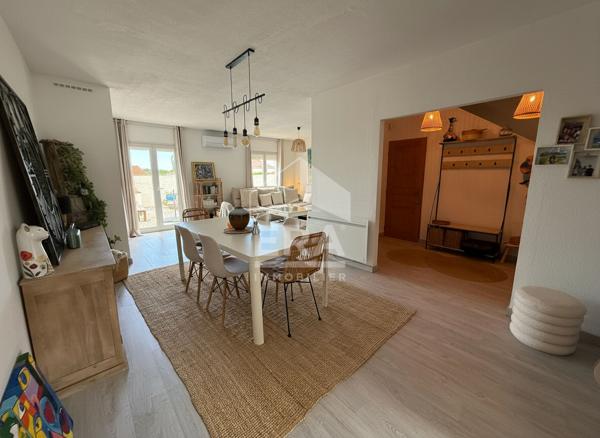 Villeneuve de la Raho : Maison 6 pièces, 4 chambres et jardin avec piscine à vendre