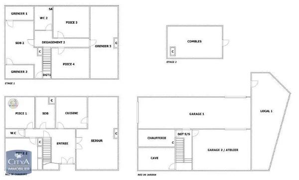 Maison à vendre 6 pièces 158m² Charleville-Mézières (08000)