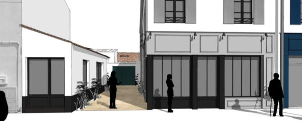 Dpt Charente Maritime (17), à vendre DOLUS D'OLERON Emplacement N°1 Local commercial Neuf de 141,20m²