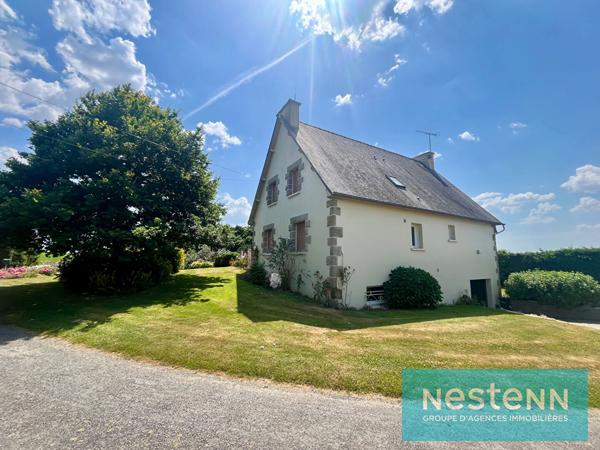 Vente d'une maison vivable de plain-pied, à rénover,  5 chambres - Saint-Goueno