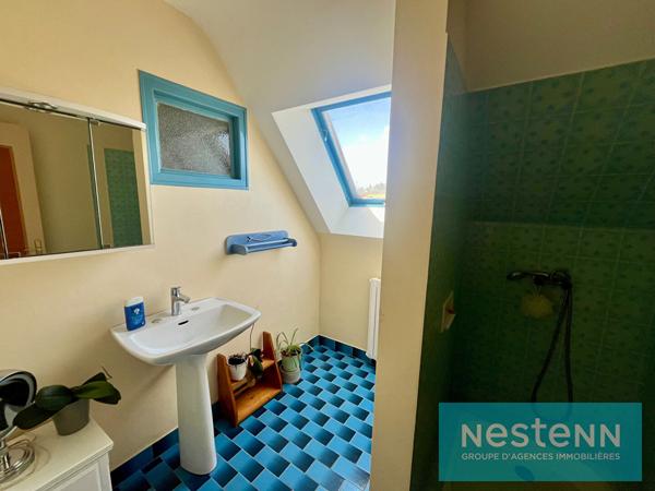 Vente d'une maison vivable de plain-pied, à rénover,  5 chambres - Saint-Goueno