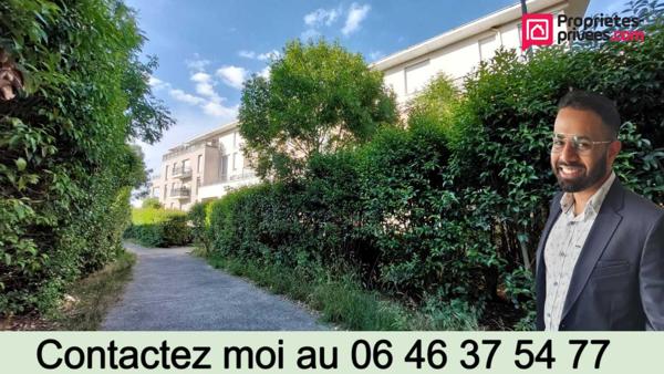 Appartement 3 pièces 60m² avec jardin de 28m² + parking sous-sol