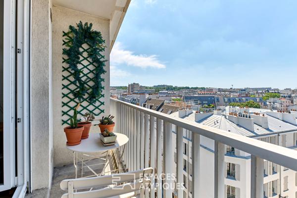 Appartement refait par architecte en étage élevé