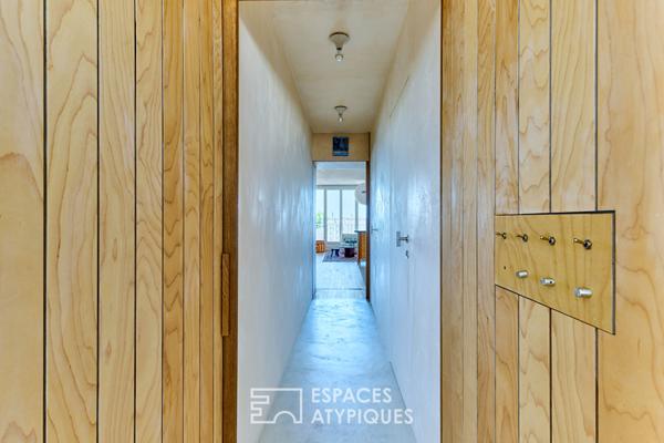 Appartement refait par architecte en étage élevé