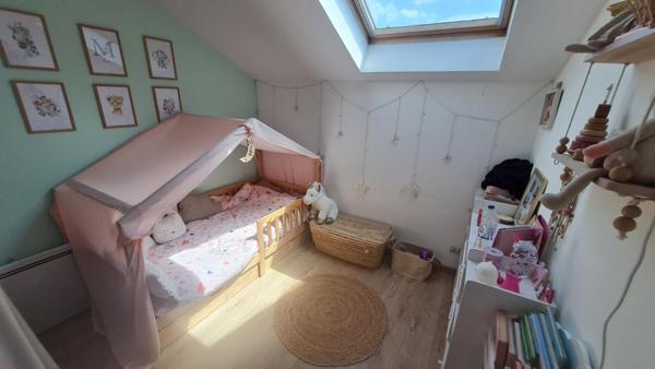 Appartement F3 2 chambres en duplex avec terrasse